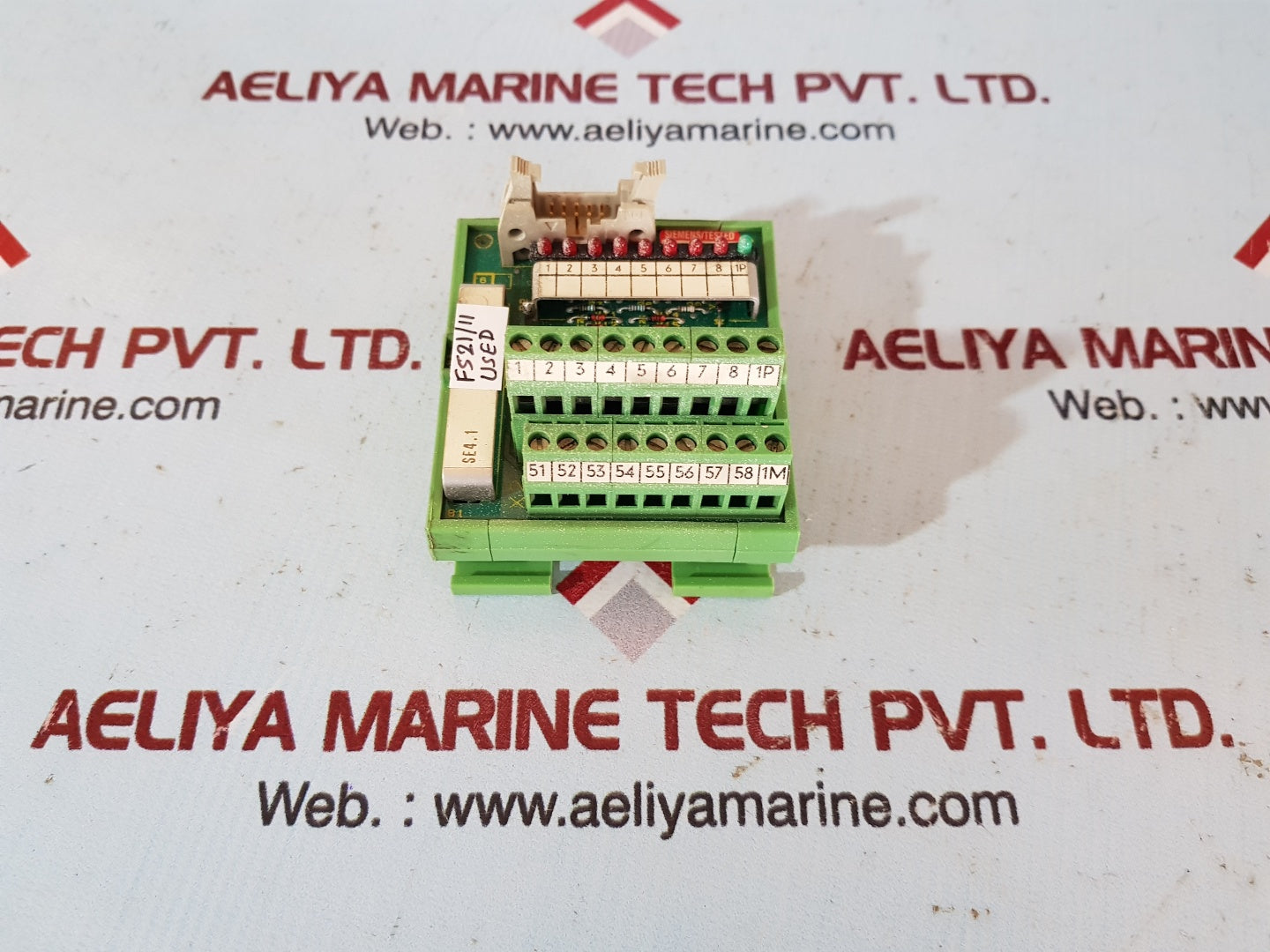 Siemens 6dd1681-0ae1 interface module se4.1