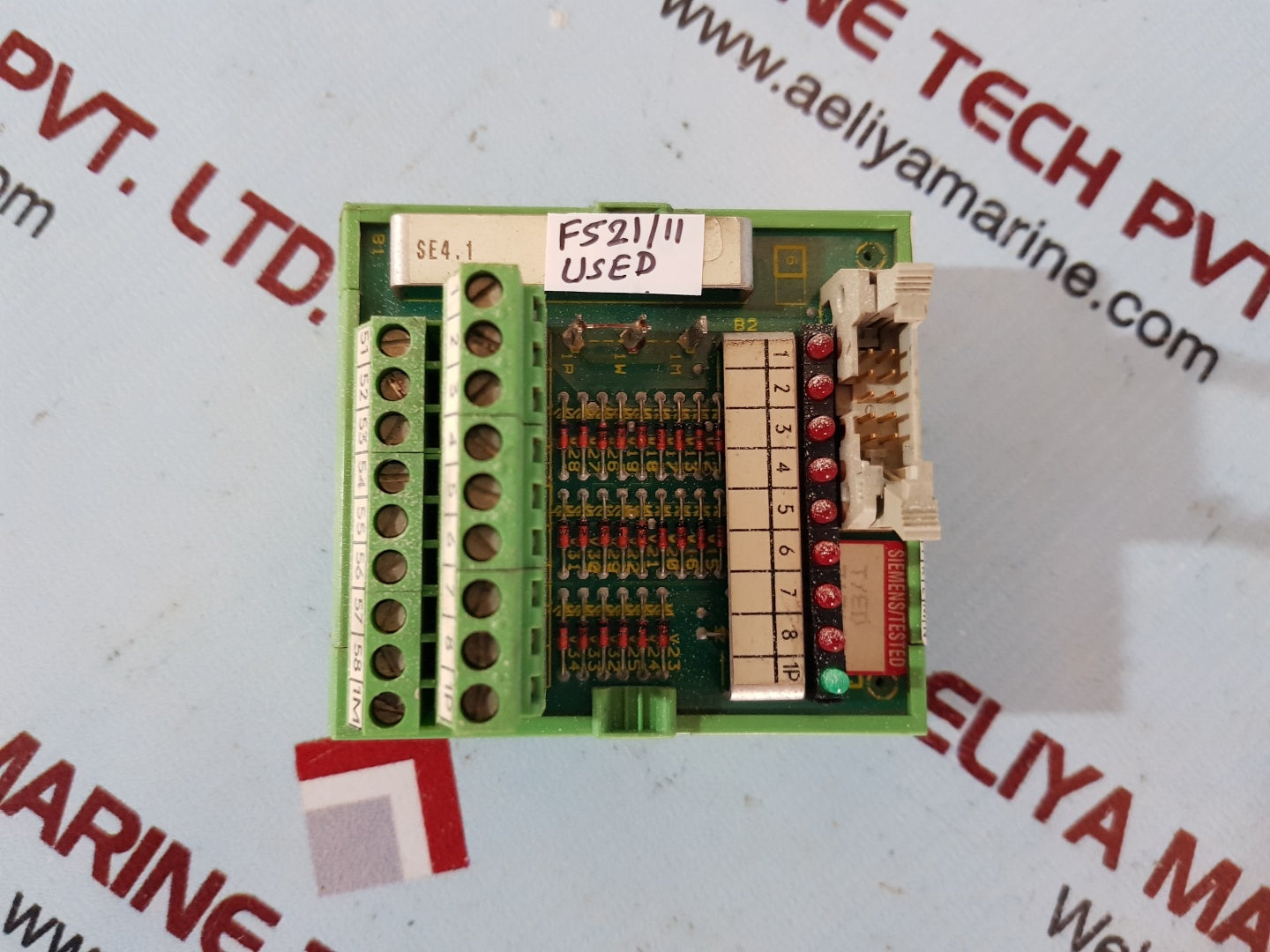 Siemens 6dd1681-0ae1 interface module se4.1