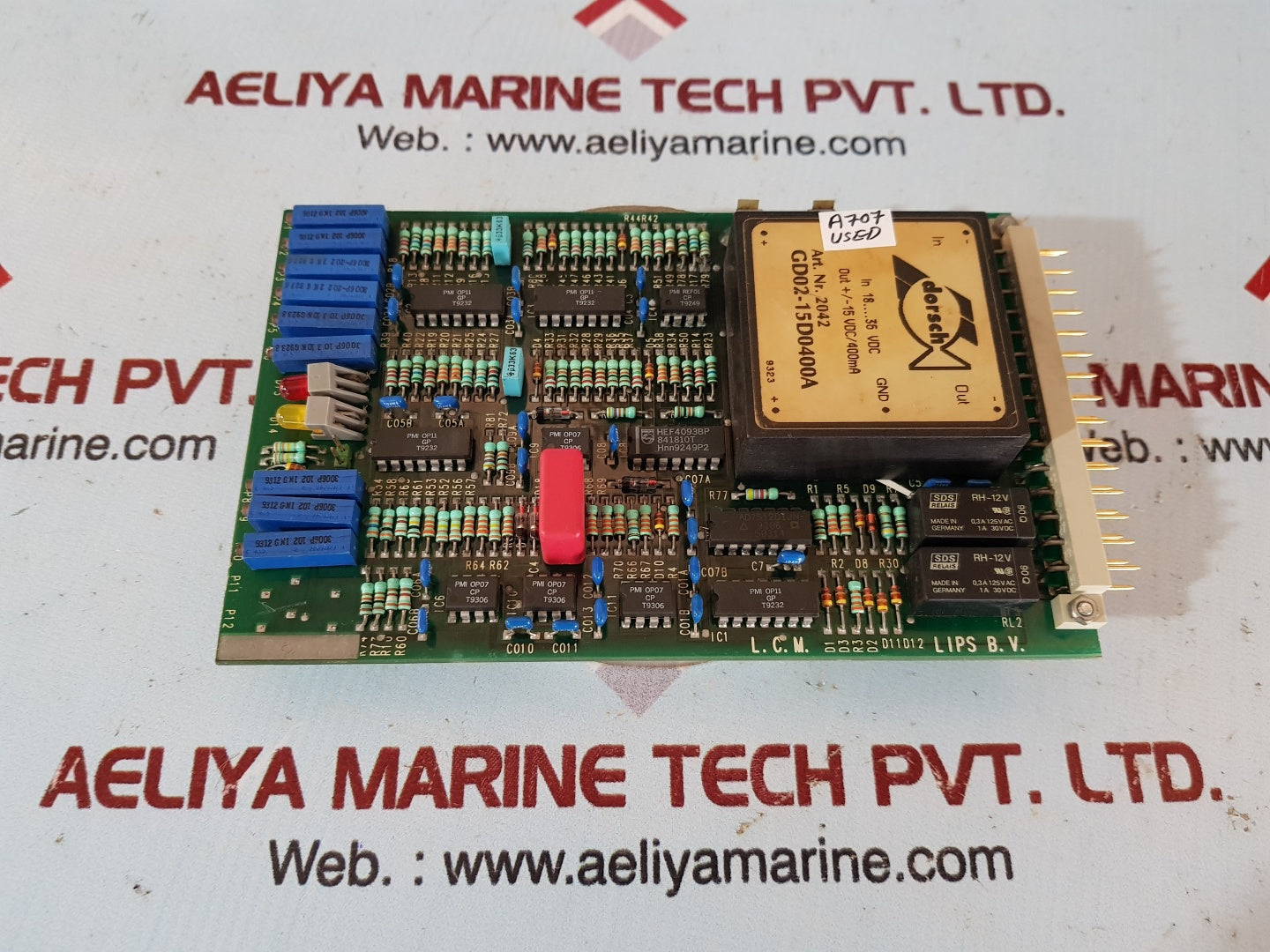 Lips l.c.m. 101.0515. pcb card