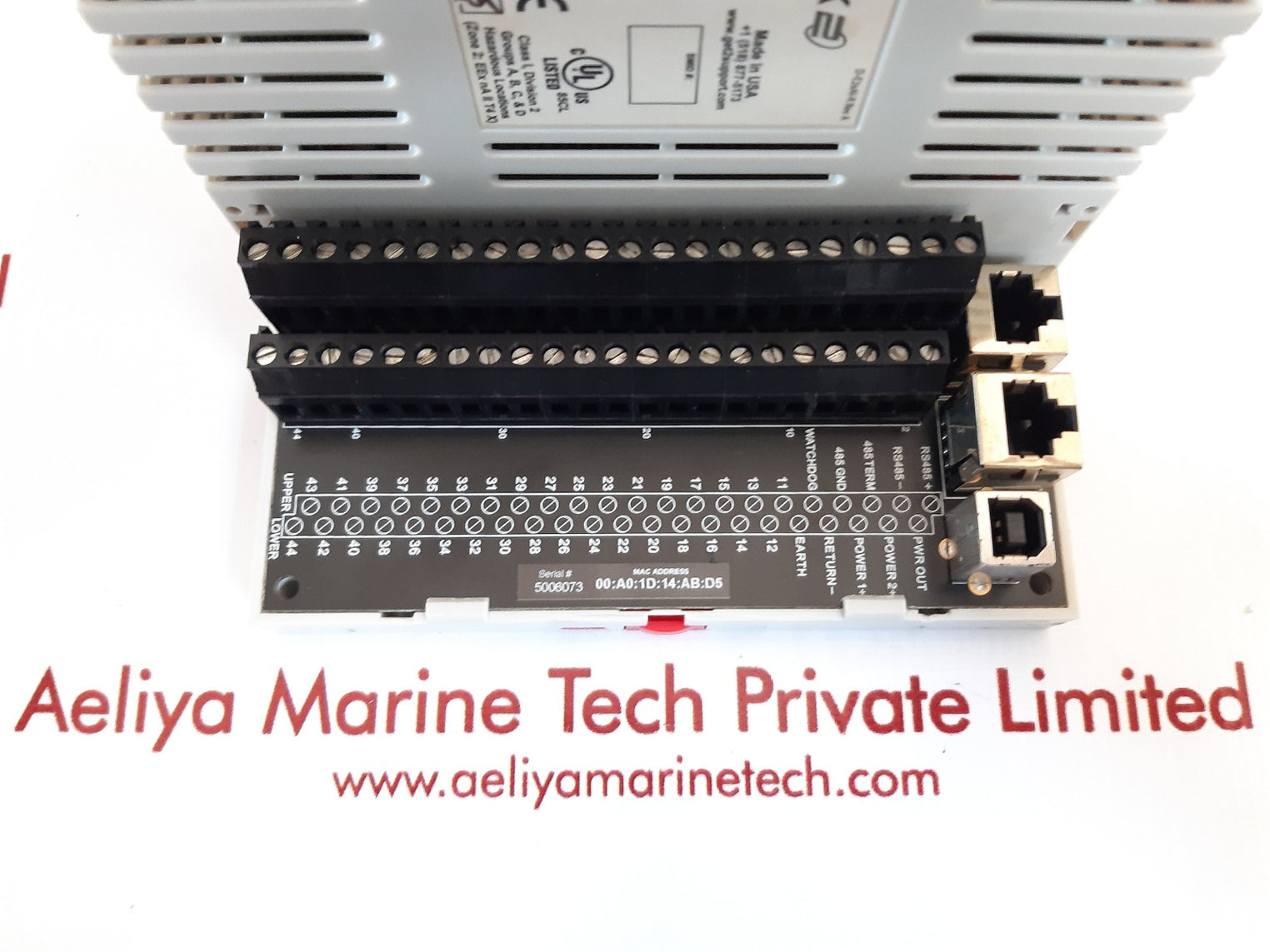 Sixnet ethertrak 2 16ai20m multi - port ethernet i/o module