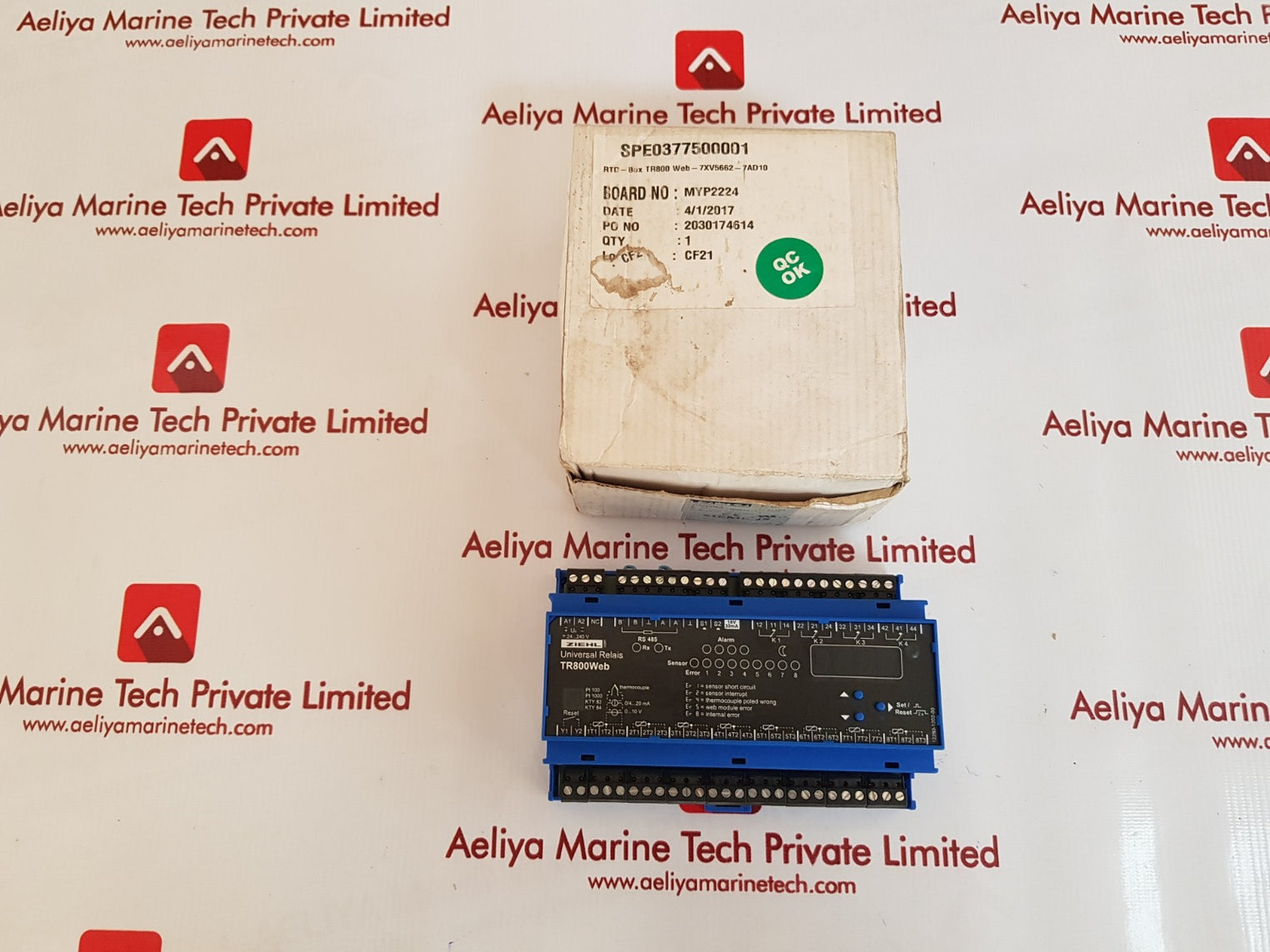 Ziehl universal relais tr800web