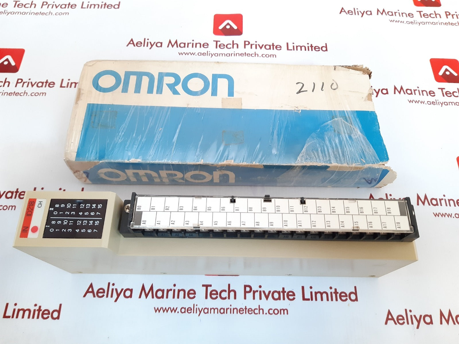 Omron c500-id218 input unit module