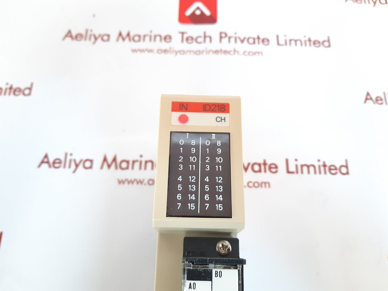 Omron c500-id218 input unit module