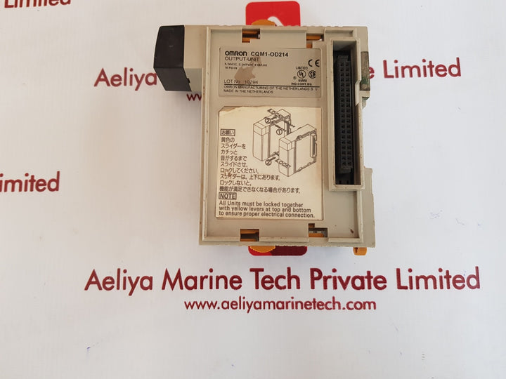 Omron cqm1-od214 output unit
