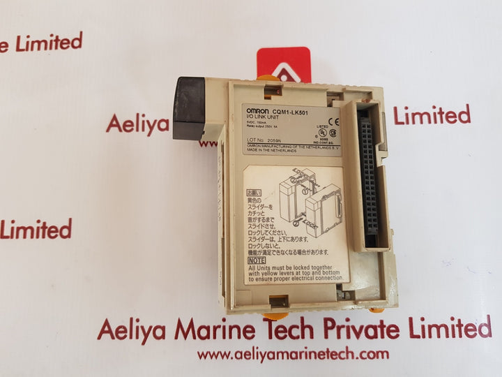 Omron cqm1-lk501 i/o link unit
