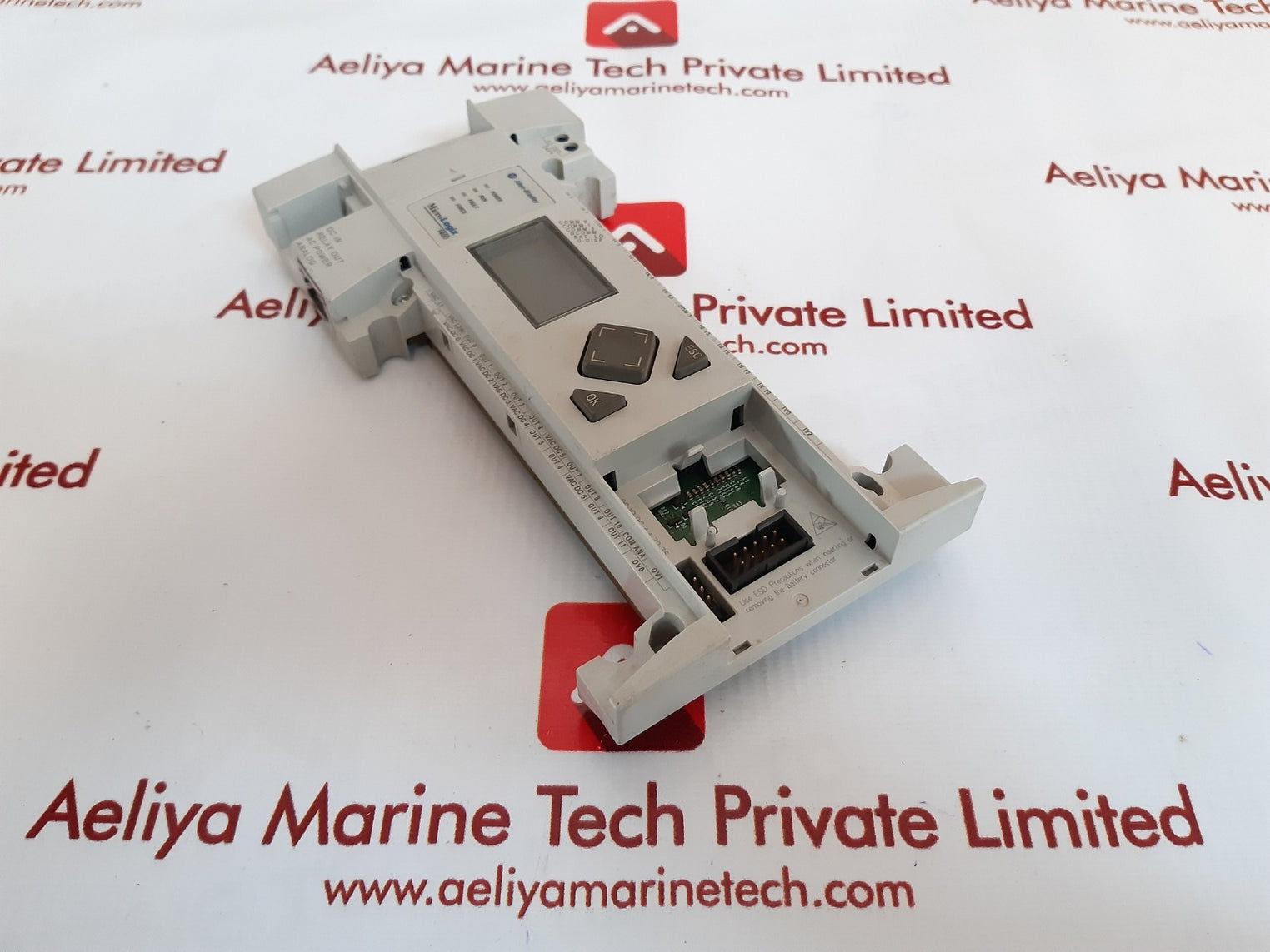 Allen-bradley micrologix 1400 relay out point controller