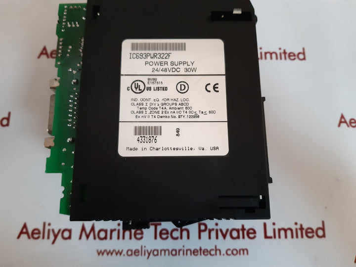 Ic693Pwr322F Power Supply 24/48Vdc 30W