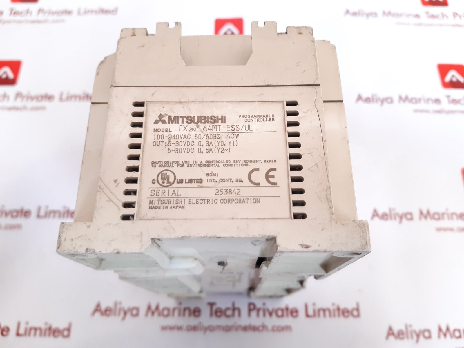 Mitsubishi fx2n-64mt-ess/ul programmable controller
