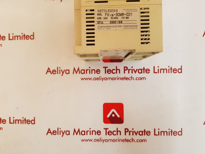 Mitsubishi fx1s-30mr-001 programmable controller