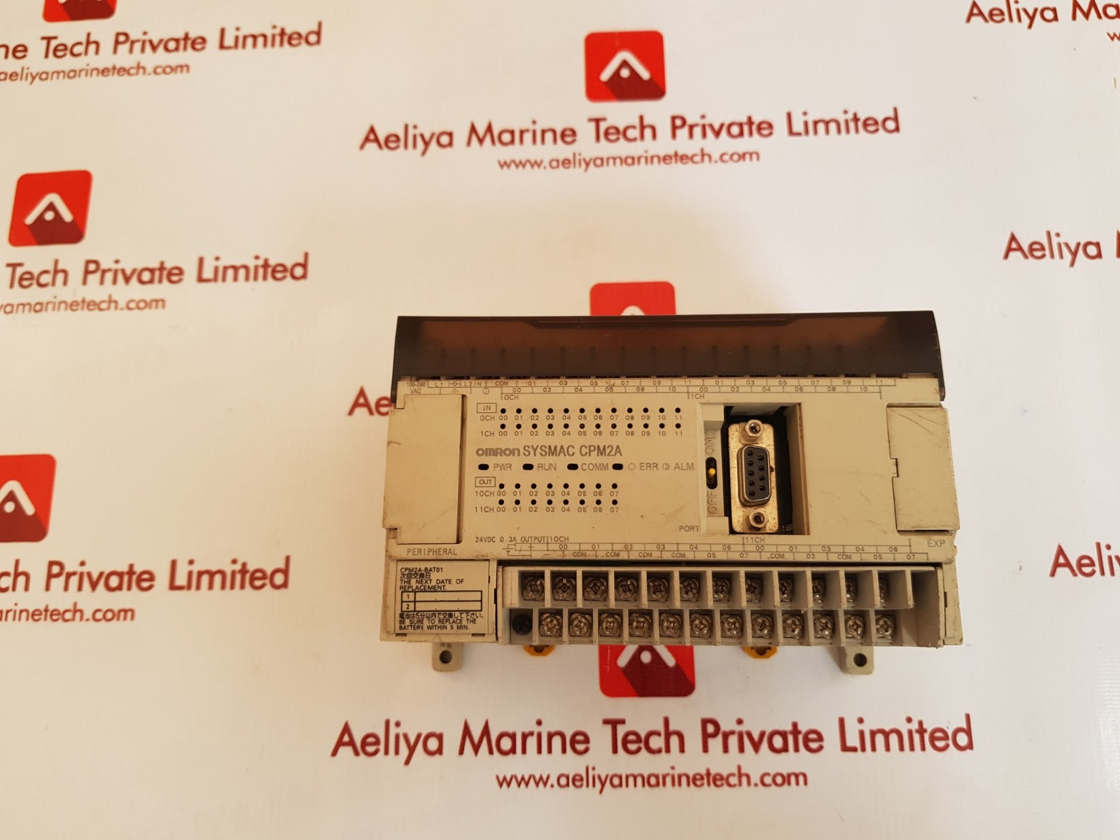 Omron cpm2a-40cdr-a programmable controller