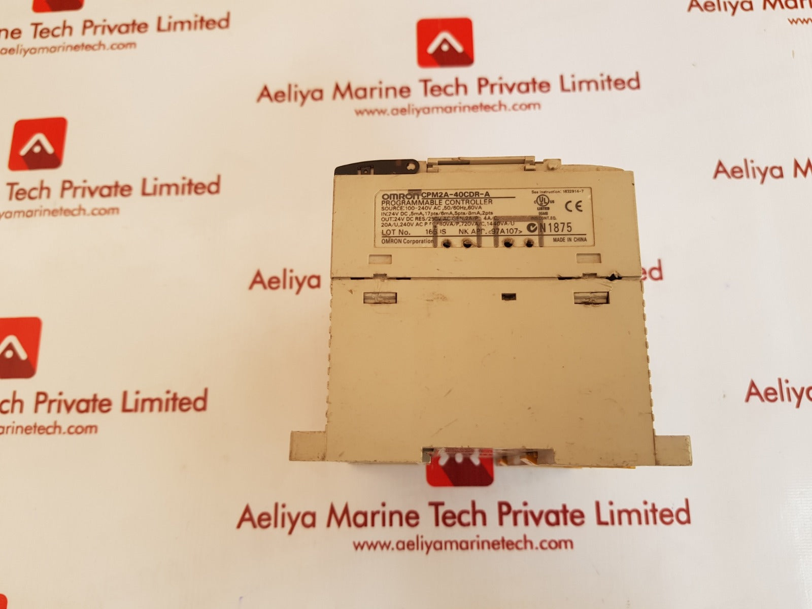 Omron cpm2a-40cdr-a programmable controller