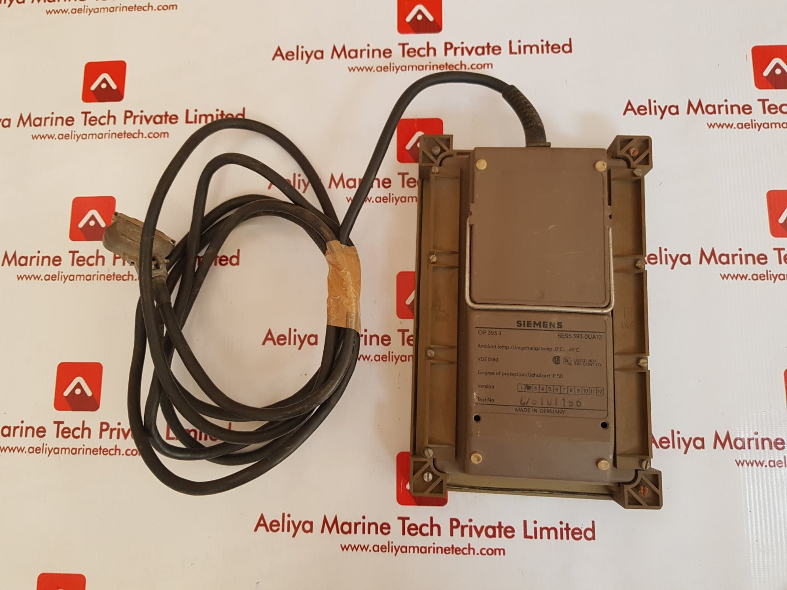 Siemens simatic s5 6es5 393-0ua12 oprator panel 