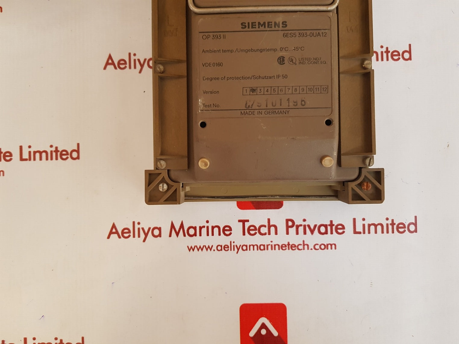 Siemens simatic s5 6es5 393-0ua12 oprator panel 