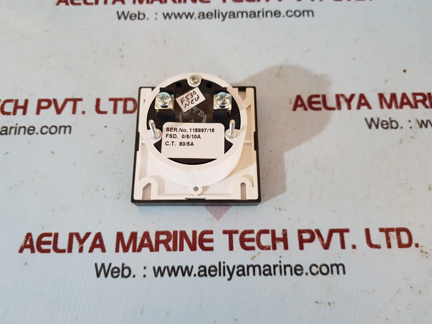 Hobut Analogue Panel Ammeter 0/5/10a