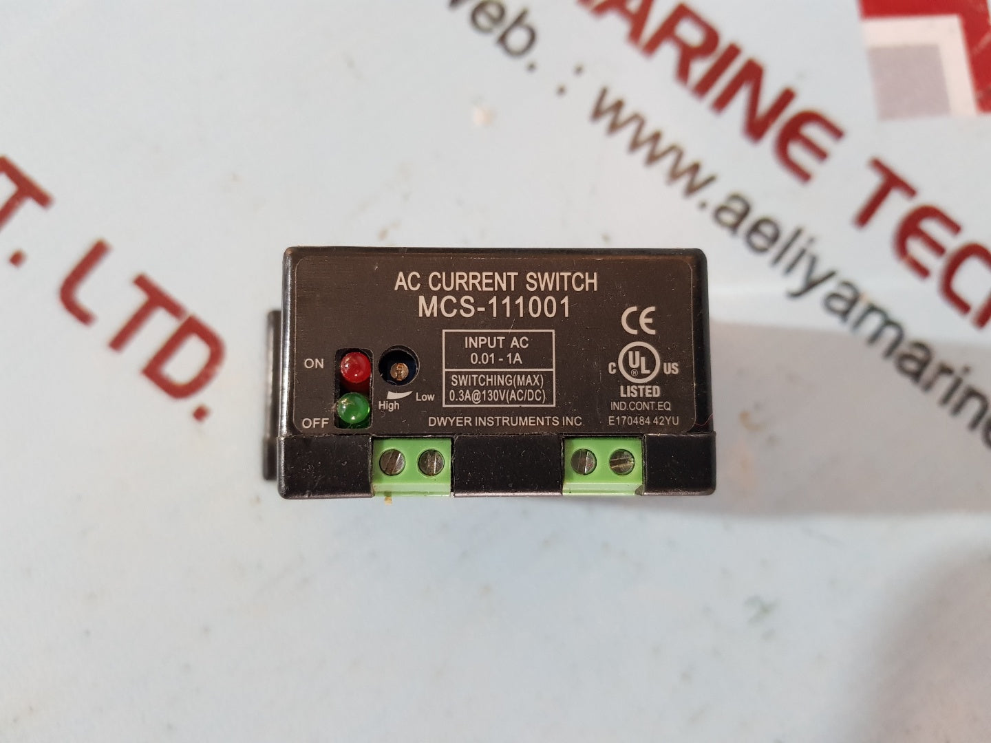 Dwyer mcs-111001 ac current switch