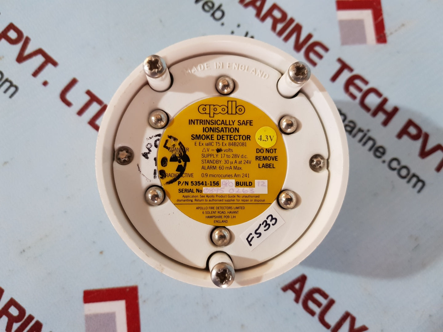 Apollo 53541-156 ionisation smoke detector