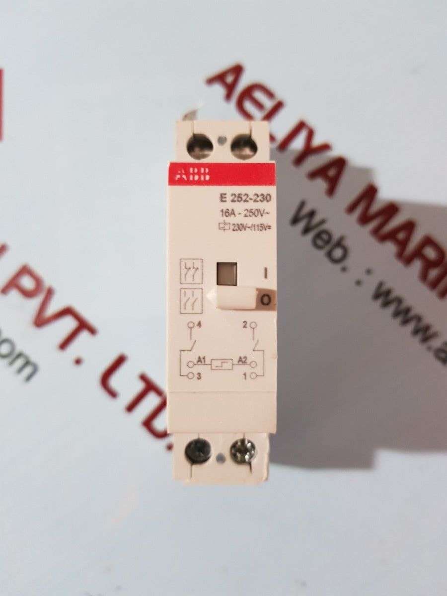 Abb e 252-230 latching relay