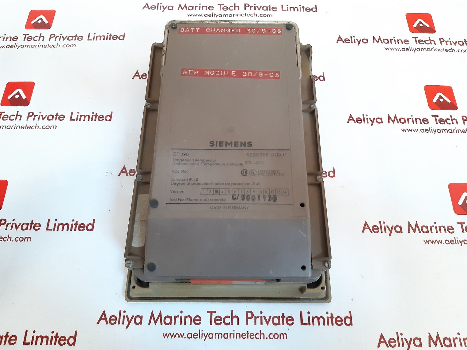 Siemens op 396 operator panel 6es5 396 -oua11