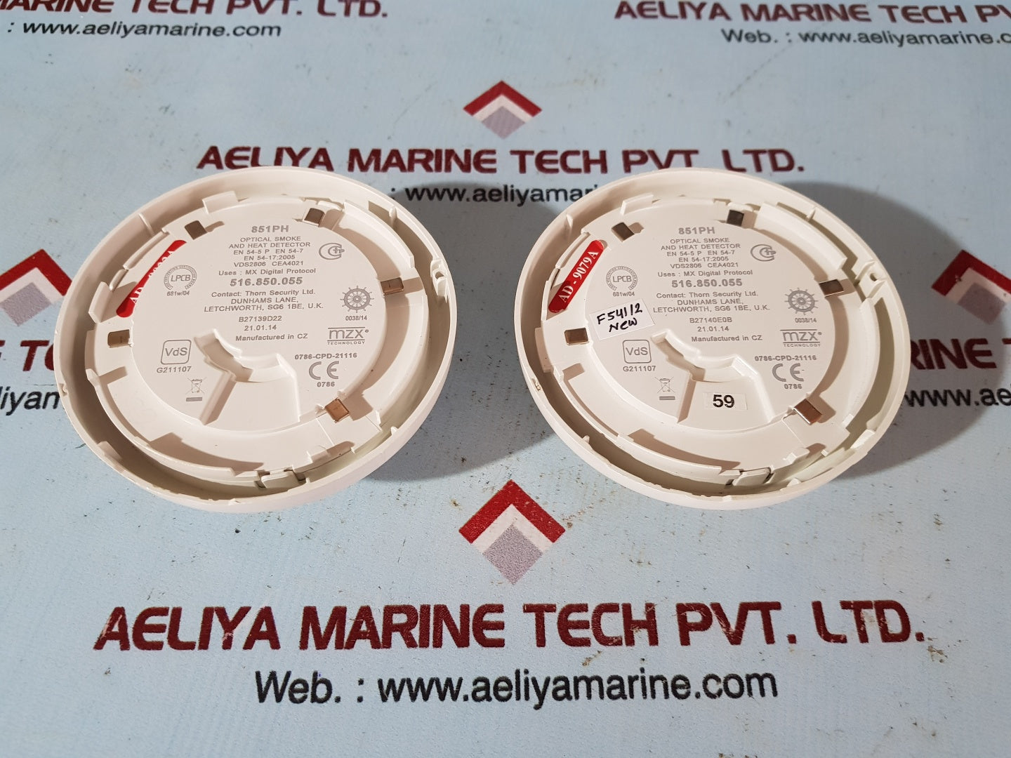 Thorn security 851ph optical smoke and heat detector