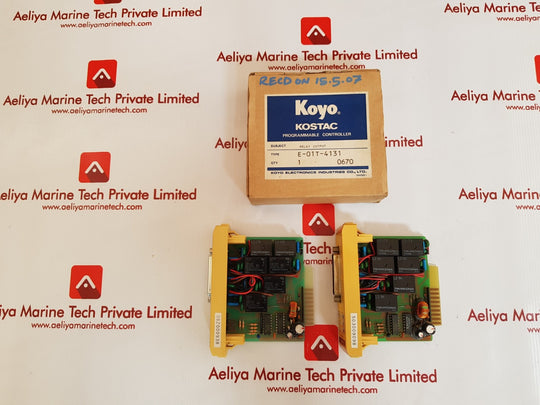 Koyo e-01t-4131 relay output programmable controller