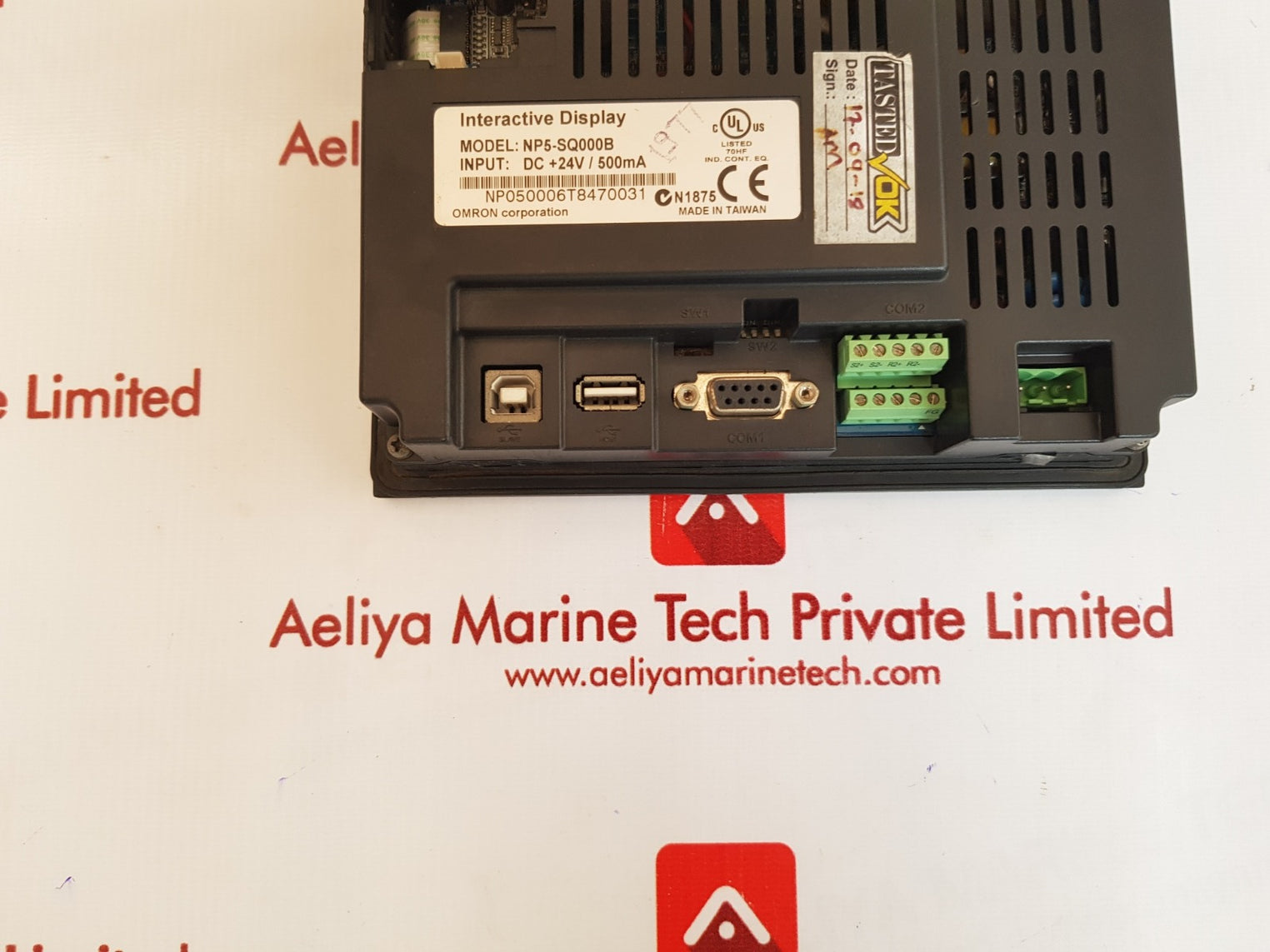 Omron np5-sq000b Interactive touch display