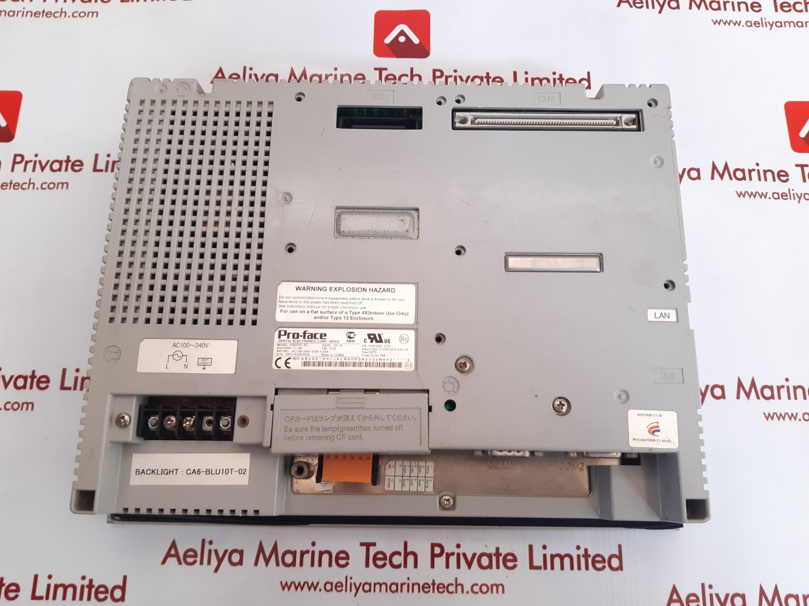 pro-face 3280035-45 touch screen panel agp3500-t1-af