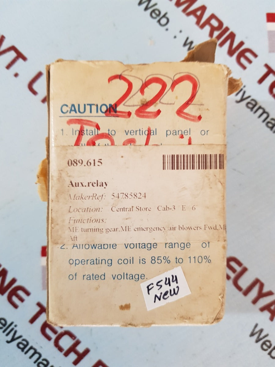 Toshiba a8-44 (4a4b) ac control relay