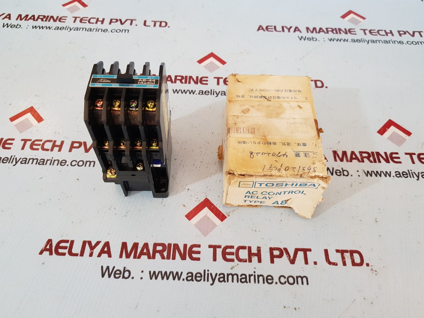 Toshiba a8-44 (4a4b) ac control relay