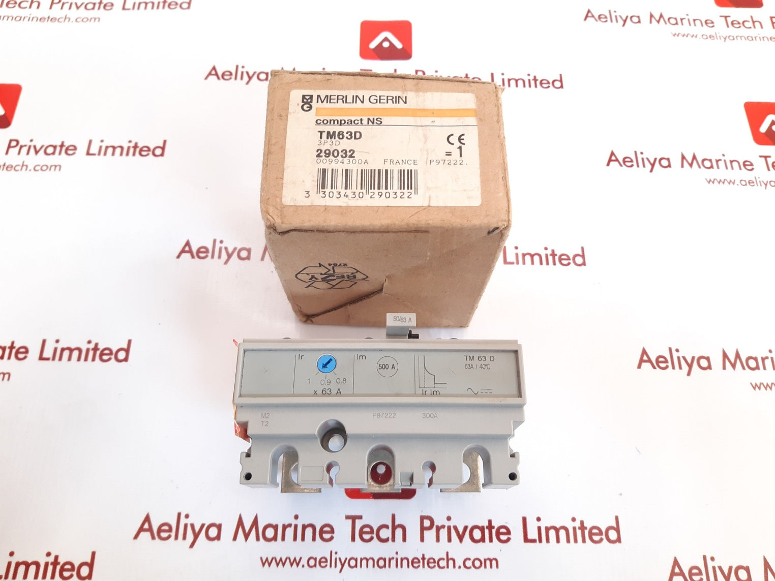 Merlin gerin tm63d compact trip