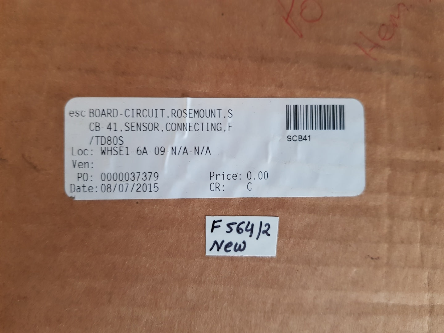 Emerson scb-41 rev.1.0 pcb card 