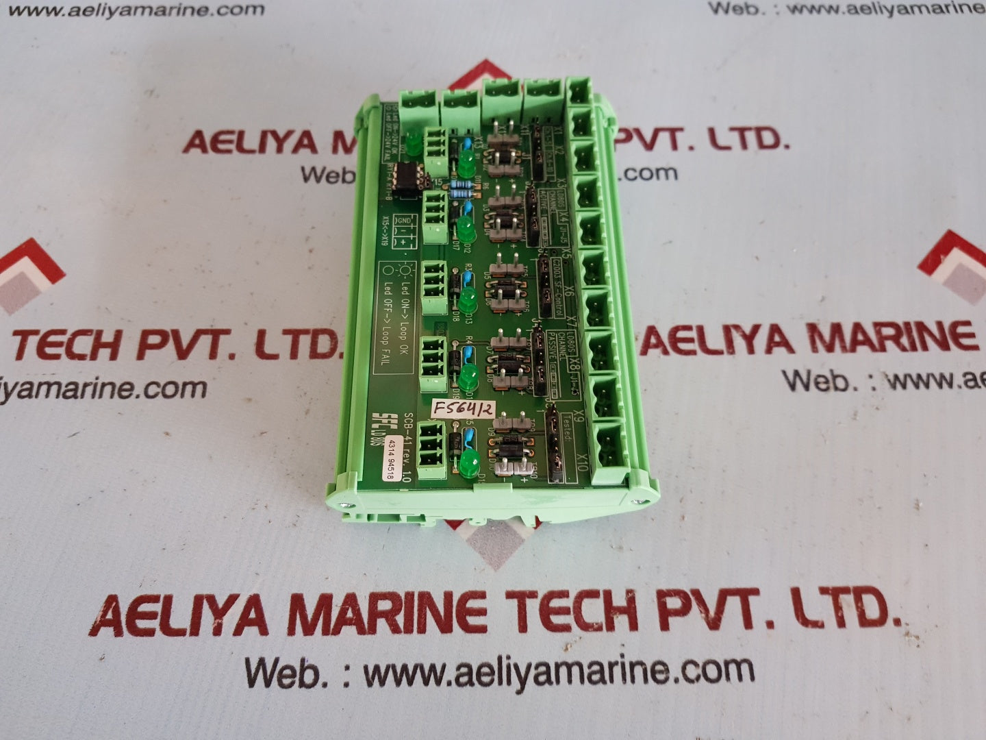 Emerson scb-41 rev.1.0 pcb card 