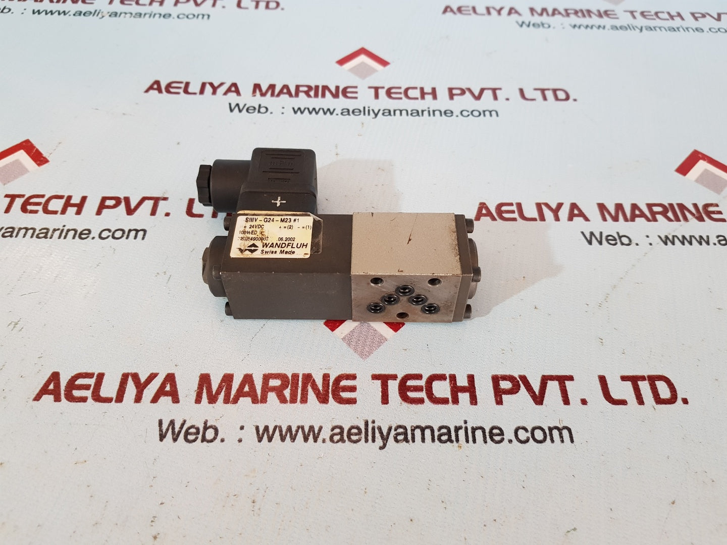 Wandfluh bs4z30b-xx-m23s1533 solenoid valve used