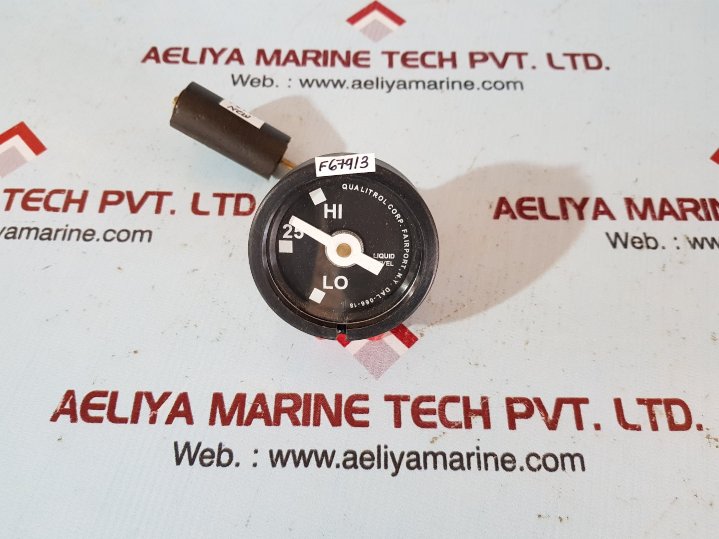 Qualitrol dal-066-18 lo to hi liquid level gauge