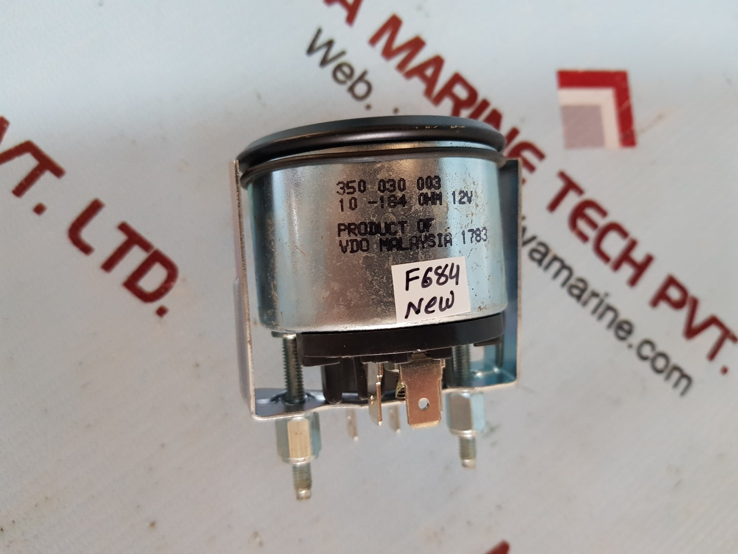 Vdo 350 030 003 international engine oil pressure gauge 0 to 5 bar