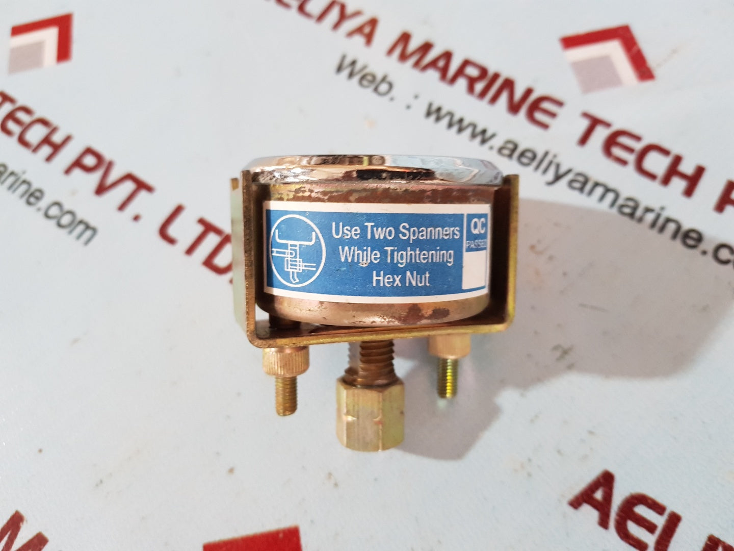 Atlas copco pricol oil pressure gauge 0 to 7 kg/cm2