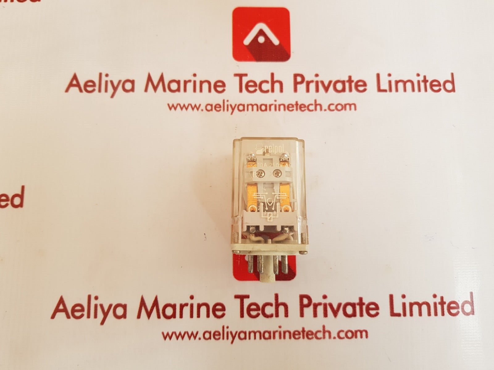 Relpol r15 2pd 10a 250v ac socket relay – Aeliya Marine Tech