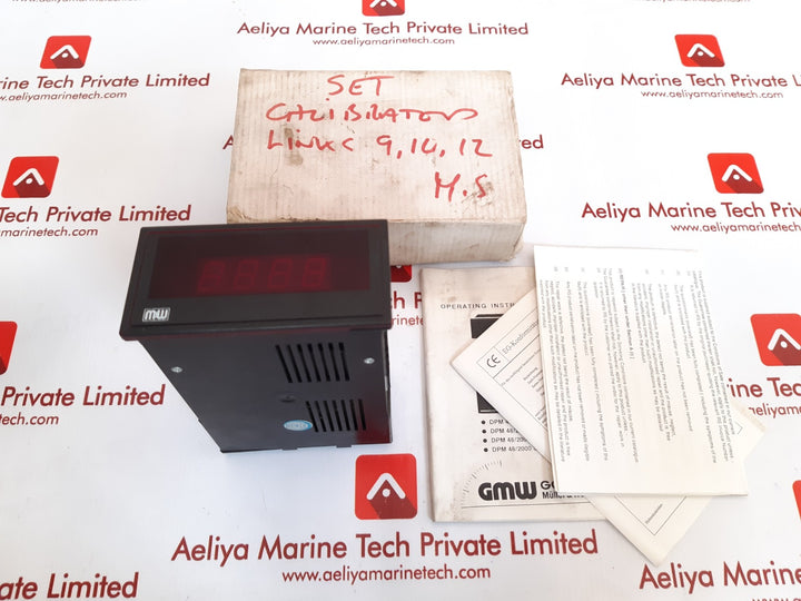 Gilgen muller dpm48/2000 sn panel meter