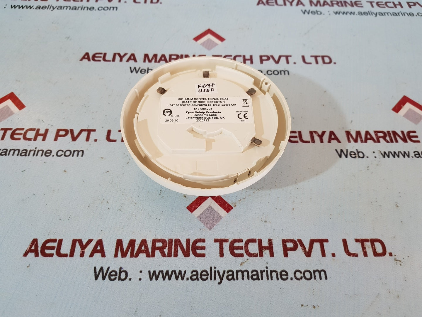 Tyco 601h-r-m conventional heat detector 516.600.203