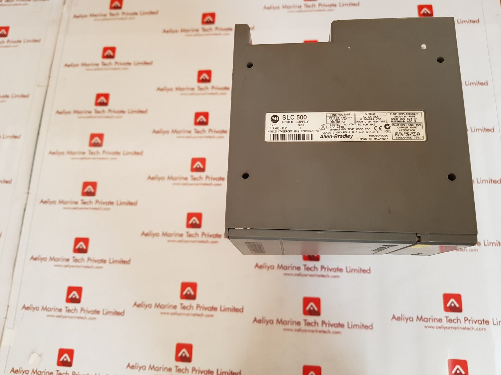 Allen-bradley  1746-p2 ser.c slc 500 power supply module 