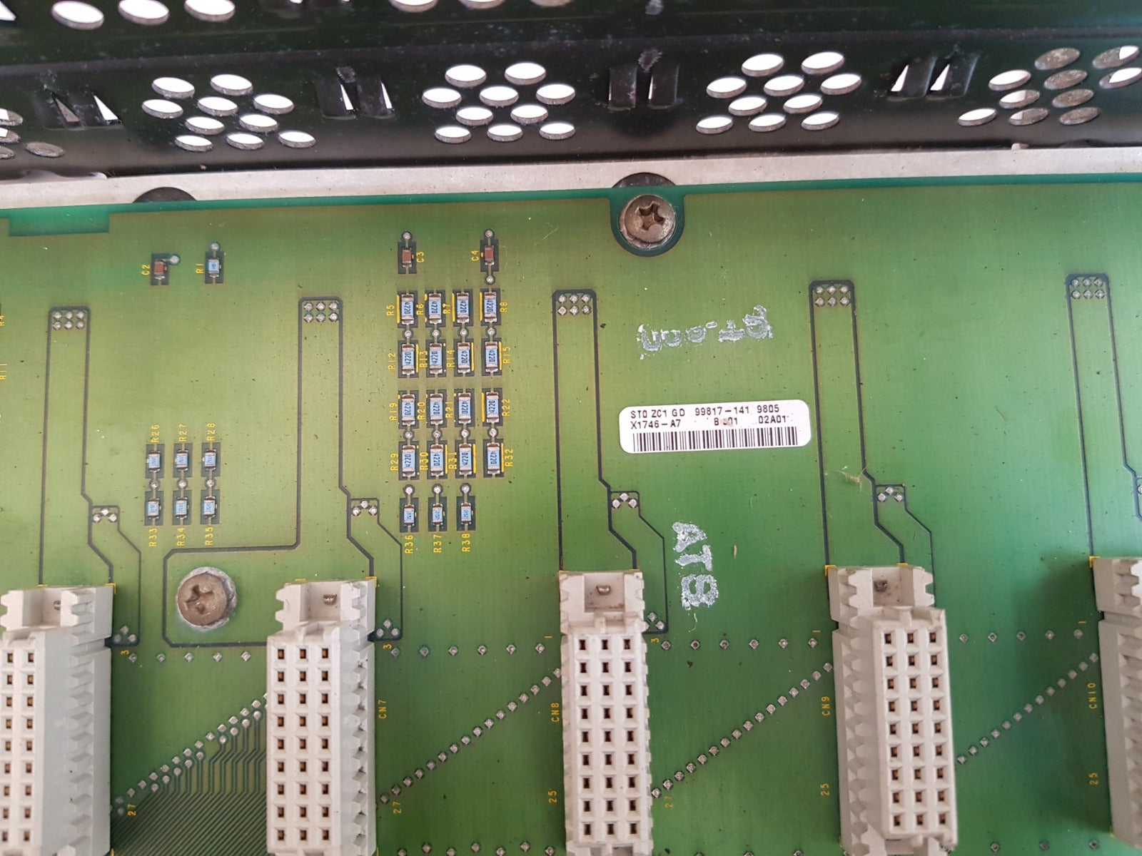 Allen bradley x1746-a7 module rack