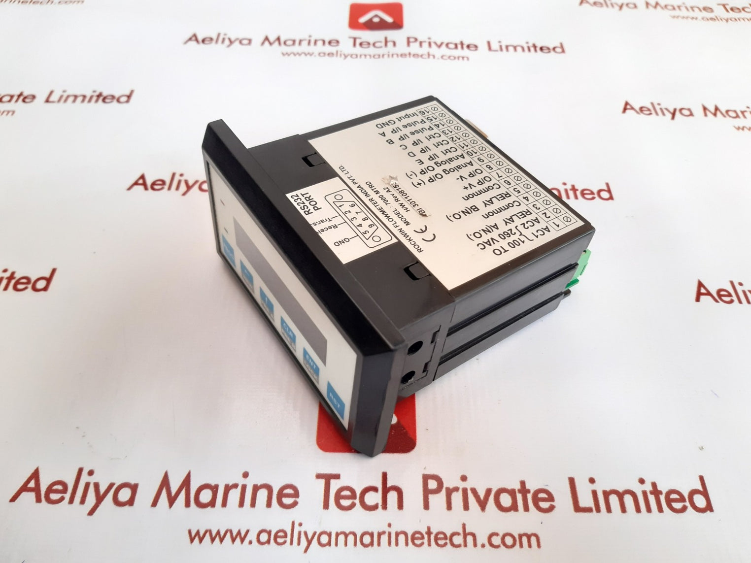 Rockwin 7000 mtrd panel mounted electronic display