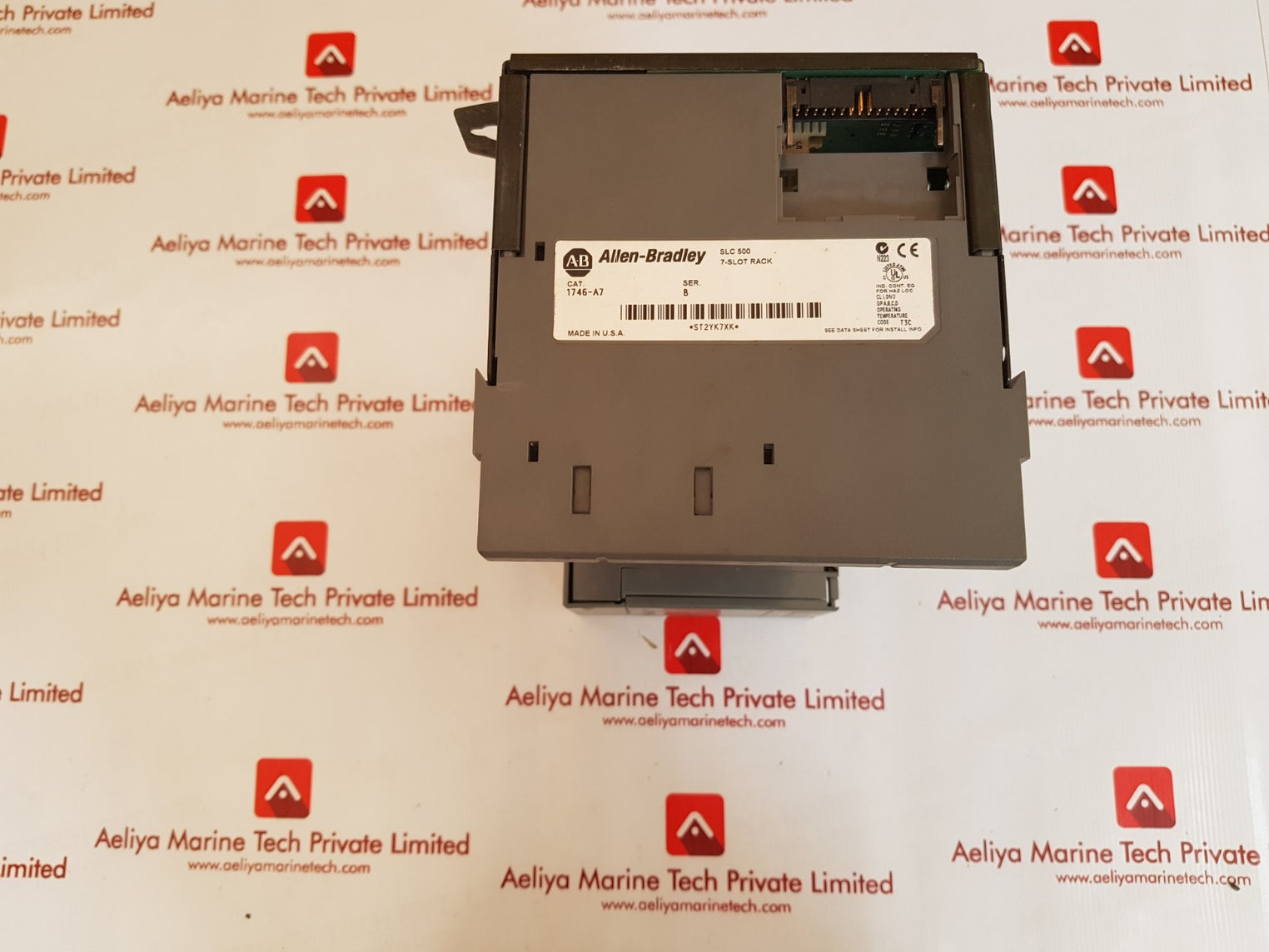 Allen-bradley 1746-p3 ser.a slc500 slot rack