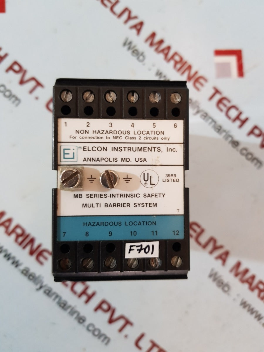 Elcon mb 4 multi barrier system