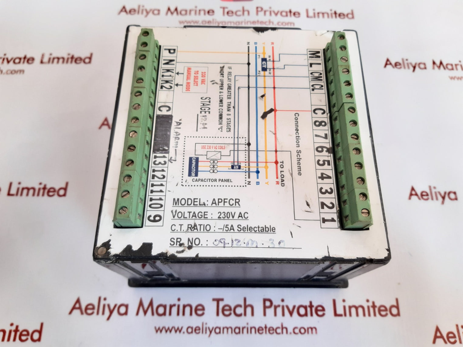 Trinity apfcr automatic power factor correction relay