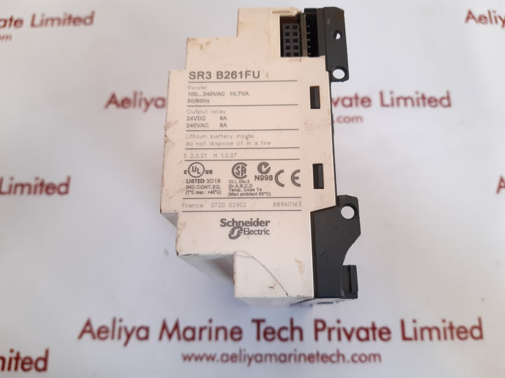 Telemecanique schneider sr3 b261fu modular smart relay