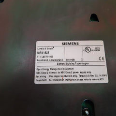 Siemens landis & staefa nrk16/a controller 
