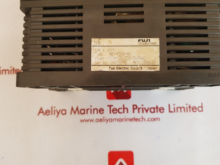Fuji electric nb1-p24x-ac programmable controller