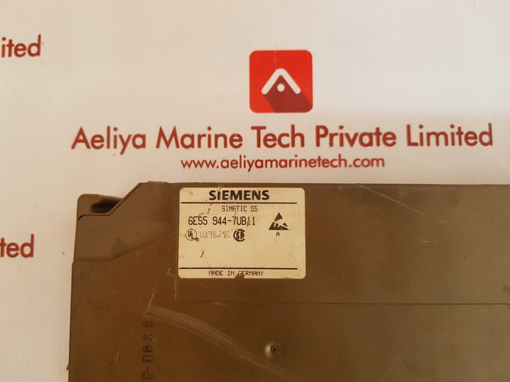 Siemens simatic s5 6es5 944-7ub11 cpu controller module