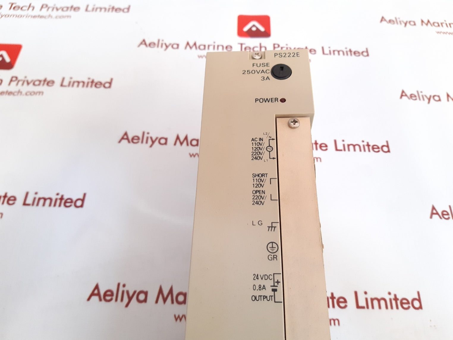 Omron c500-ps222/3g2a5-ps222 e i/o power unit