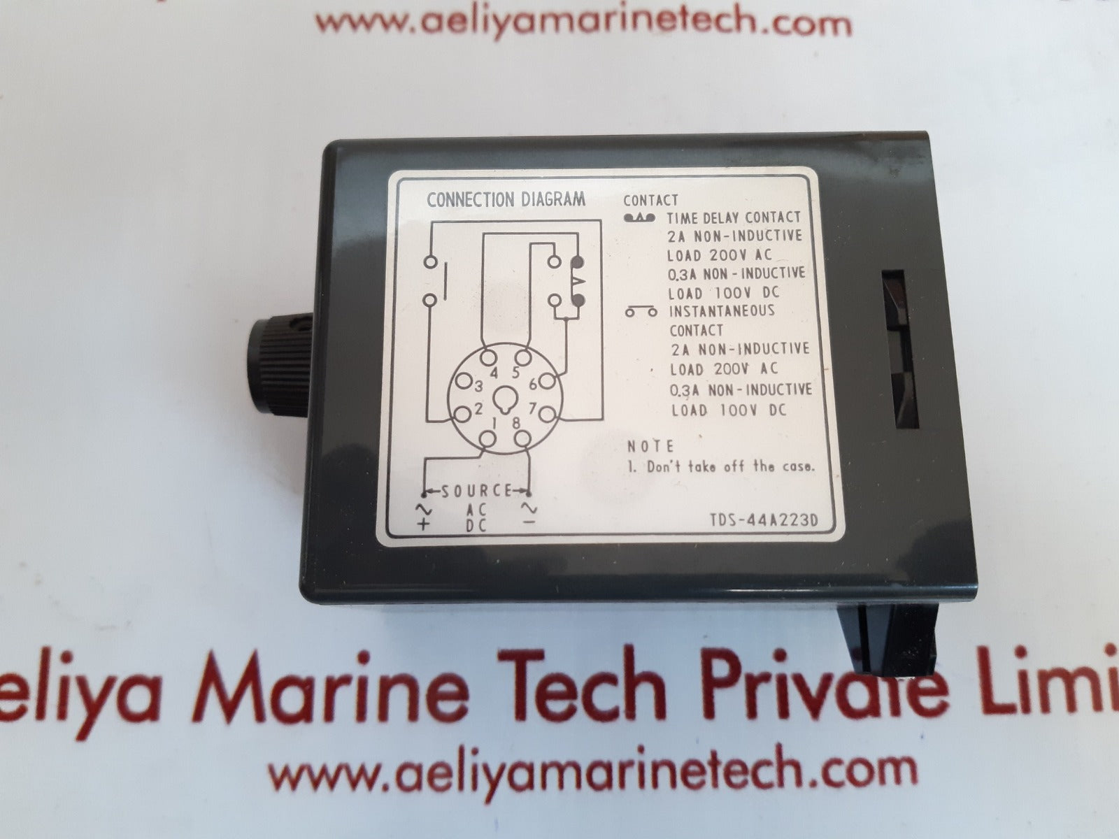 Omron tds-44a223d solid state timer 0 – 10 seconds